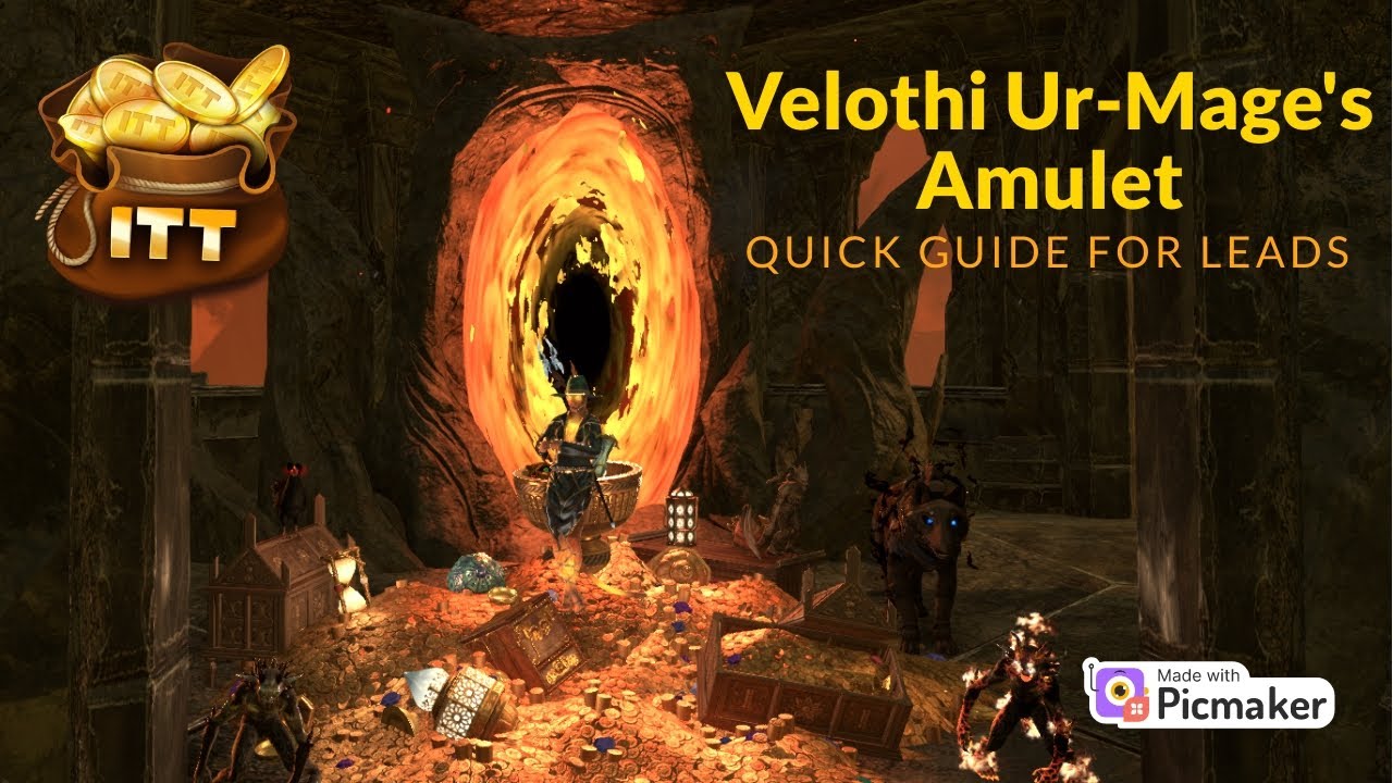 ESO Velothi-Ur Mage's Amulet - Necrom Mythic leads location!