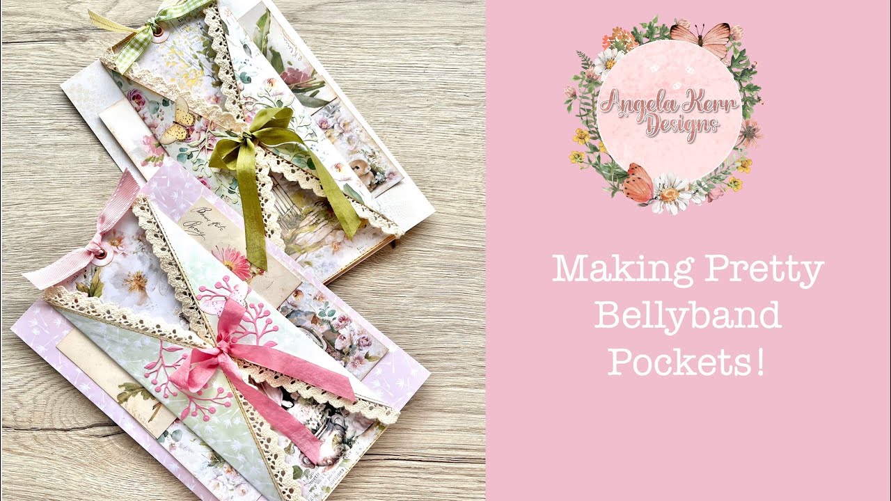 Making Pretty Bellyband Pockets!