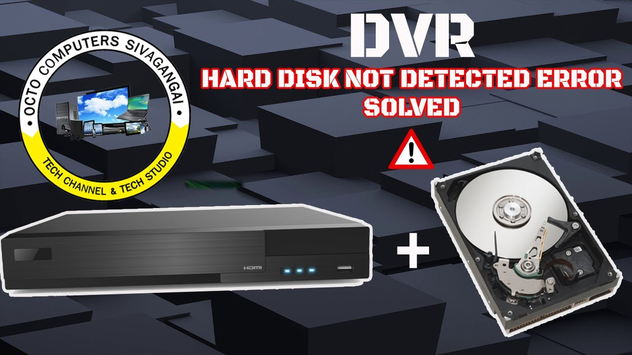 HDD not detected in High focus DVR |Error Solved| Tamil