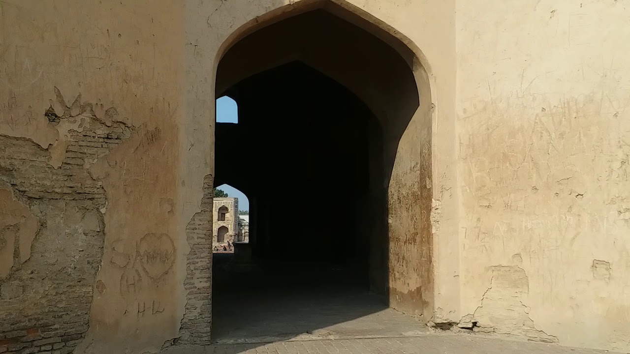 Asif Jah's grave in his Tomb in Shahdara Lahore