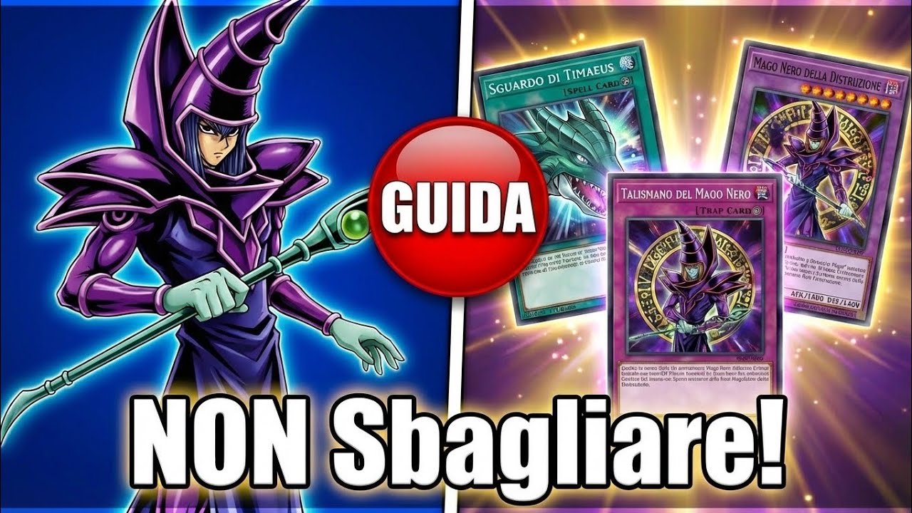 TUTTO SUL NUOVO DECK MAGO NERO! Master duel 