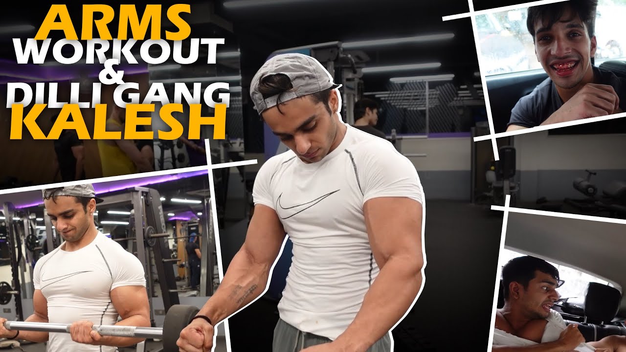 Dilli Gang ka Kalesh + My Arms Workout 🔥