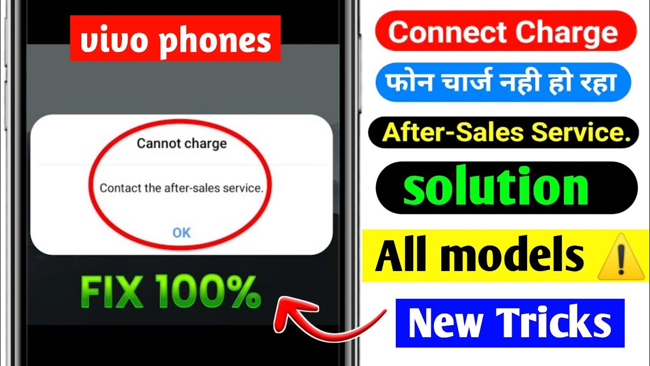 cannot charge contact the after sales service/unable to charge please contact our after sales servic