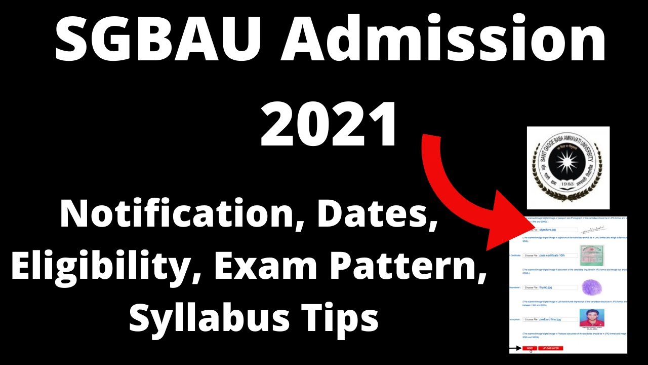 SGBAU Admission 2021: Application Form, Pattern, Eligibility Criteria, Syllabus, Preparation Tips