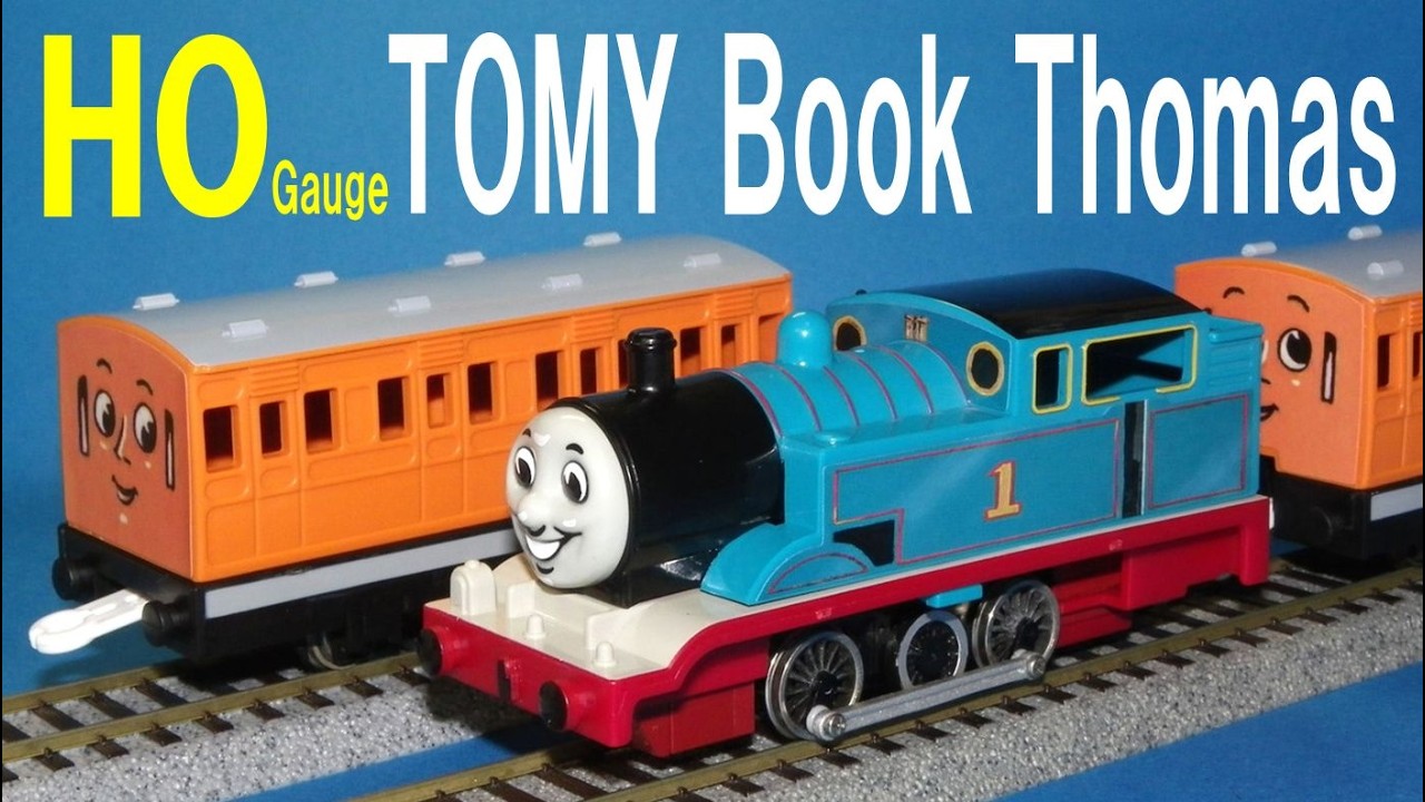 Thomas & Friends 80th Anniversary Plarail Picture Book Thomas HOgauge conversion [Toy model railway]