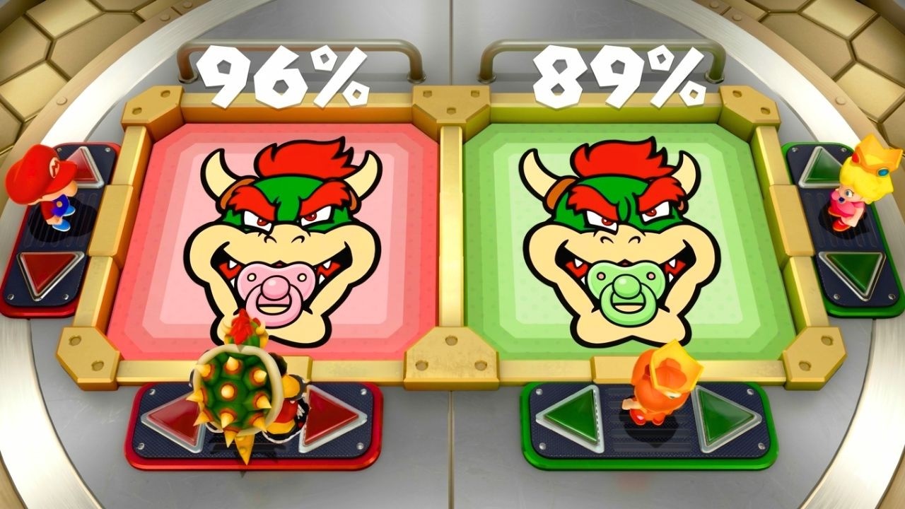 Epic Super Mario Party Minigames Showdown with Biker Bowser and Babies
