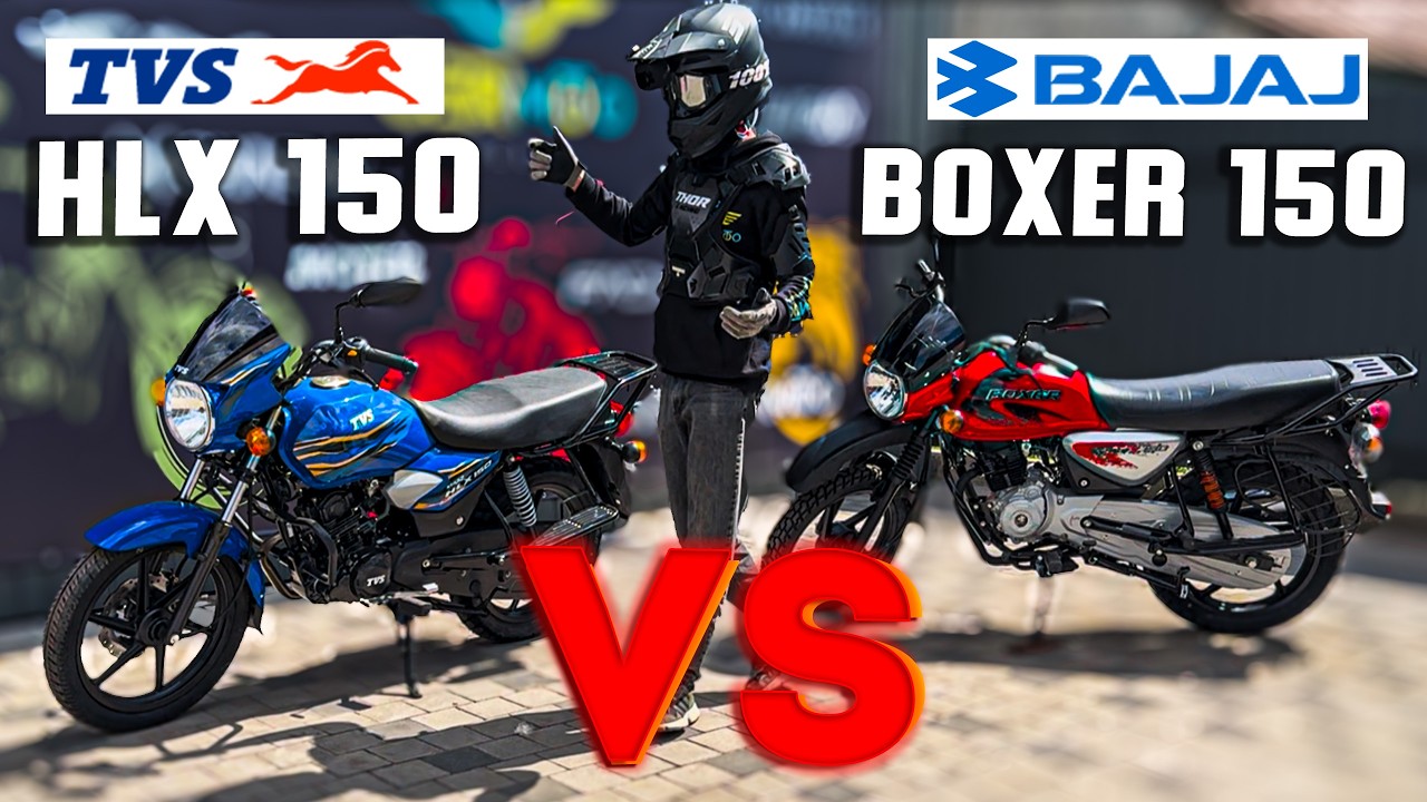 Bajaj BOXER НЕРВНО КУРИТЬ В СТОРОНЦІ ? - Головний конкурент боксера TVS Star HLX 150, ОГЛЯД ІНДУСІВ