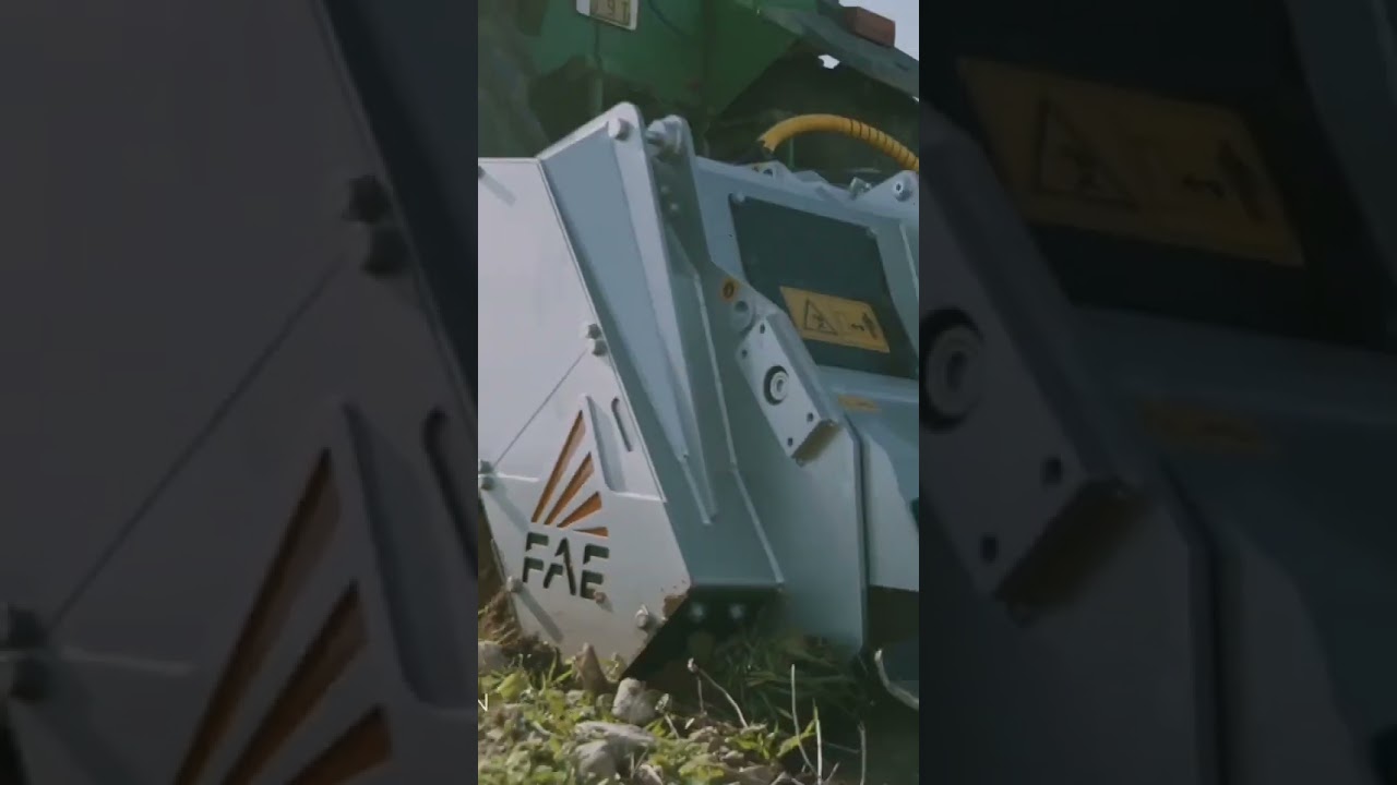 FAE stone crusher for 80-280 hp tractors