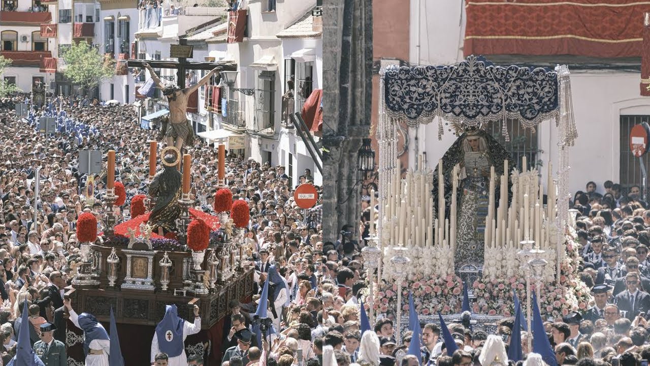 LA HINIESTA - Recorrido por CARRERA OFICIAL 2023 | Domingo de Ramos