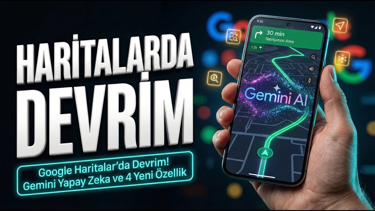 Google Haritalar'da Devrim! Gemini Yapay Zeka ve 4 Yeni &Ouml;zellik