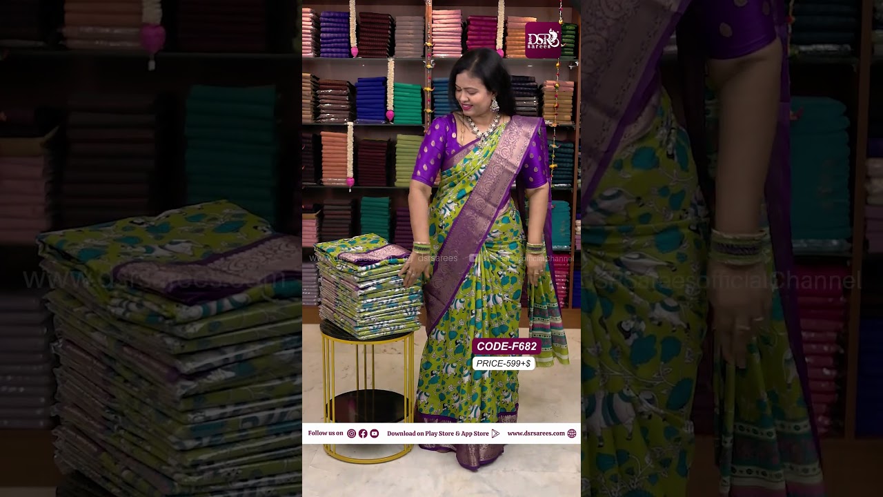 Iconic Soft silk sarees @ 599😊| Booking - 7200602017 | www.dsrsarees.com