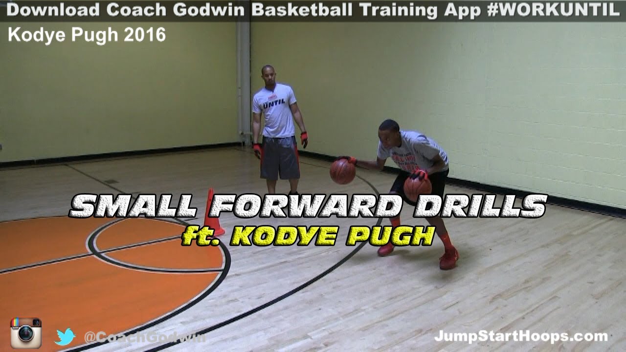 Small Forward Drills ft. Kodye Pugh - Coach Godwin Ep: 123