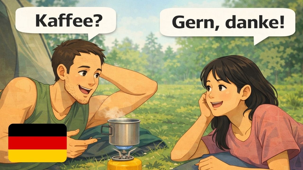 10 Simple German Conversations for Beginners | Real-Life German Dialogues (A1–A2) | Part 14