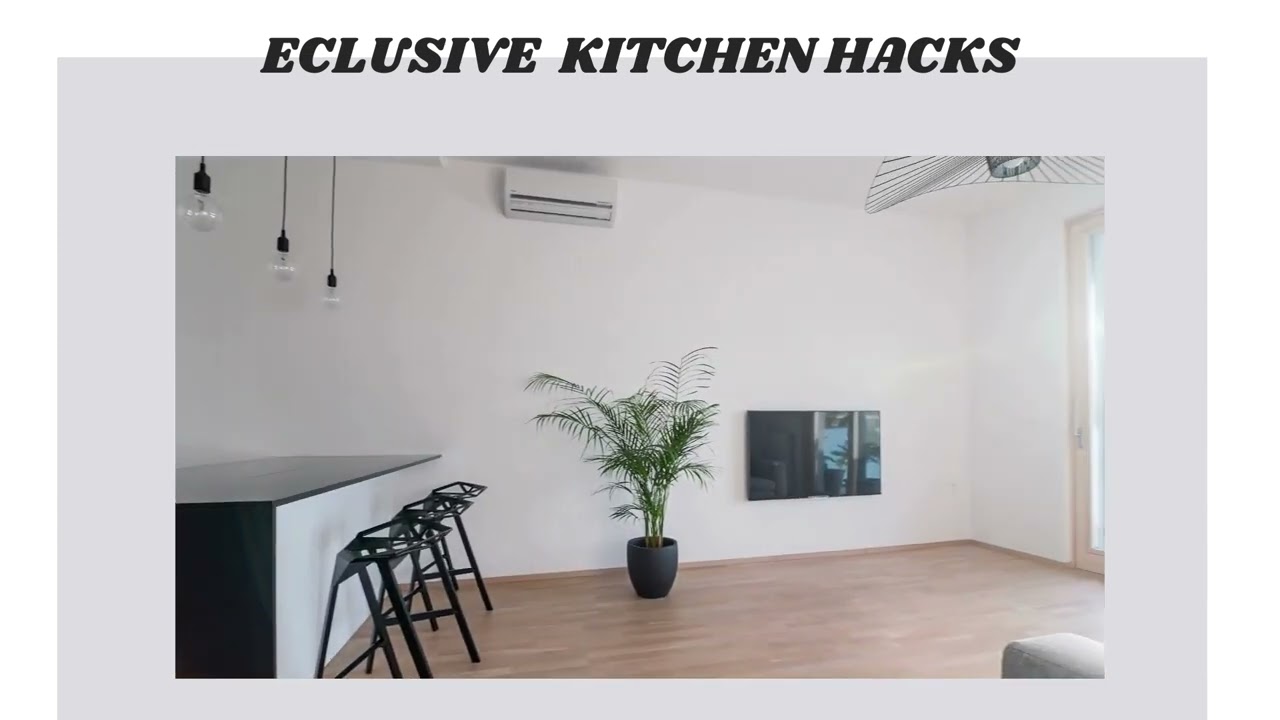 Grey Minimalist Modern Kitchen Video
