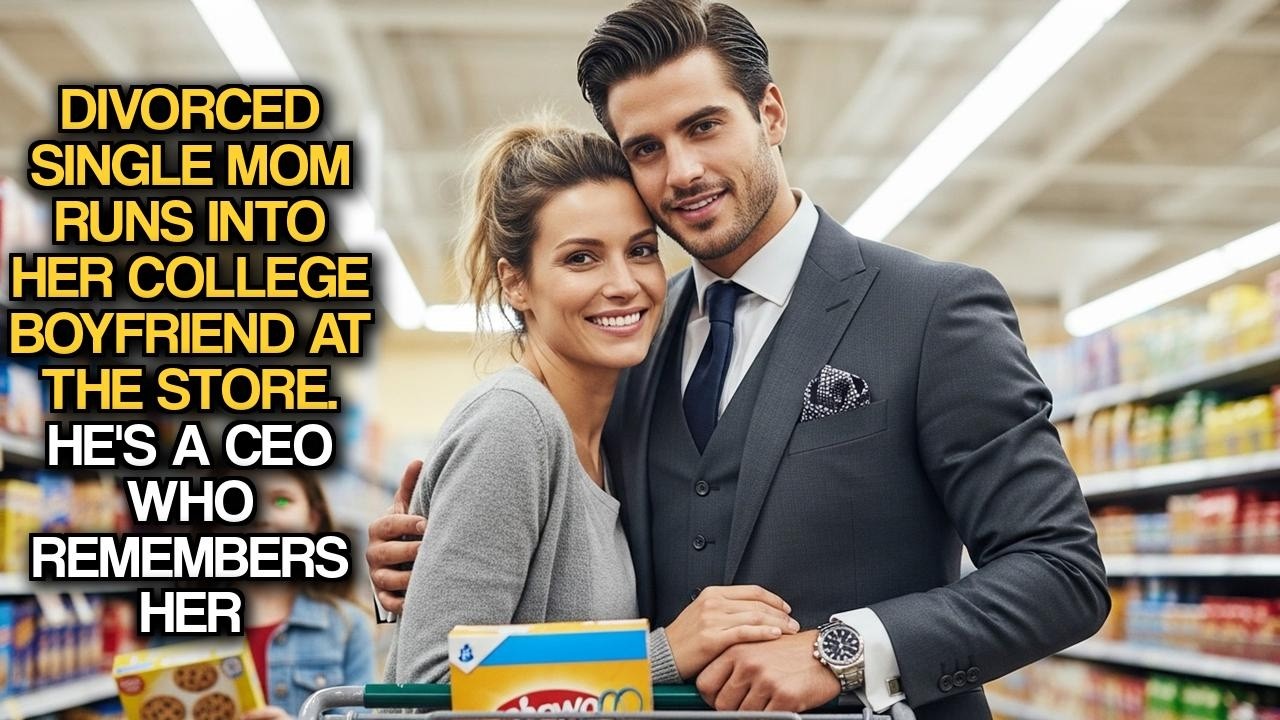 Divorced Single Mom Runs Into Her College Boyfriend at the Store. He's a CEO Who Remembers Her
