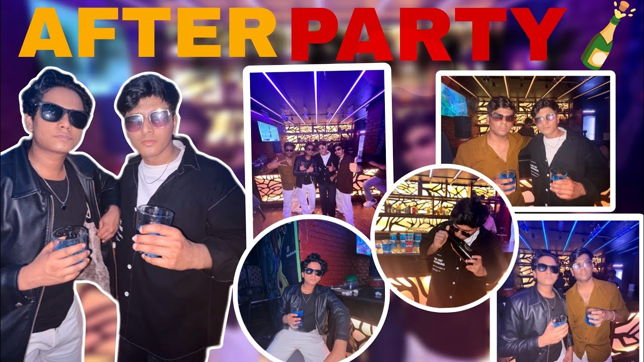 Last party with my whole group 🖤🥂🔥💫 | I Hope You Like This Vlog ❤️