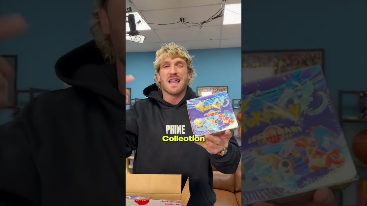 CRACKING OPEN A BOX OF POKEMON LEGENDARY COLLECTION #Pokemon #PokemonCards #LoganPaul