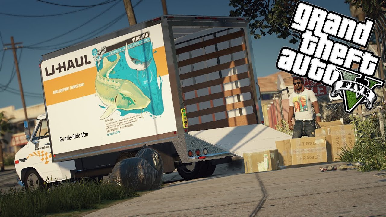 GTA 5 Real Hood Life - Moving to Los Angeles #1