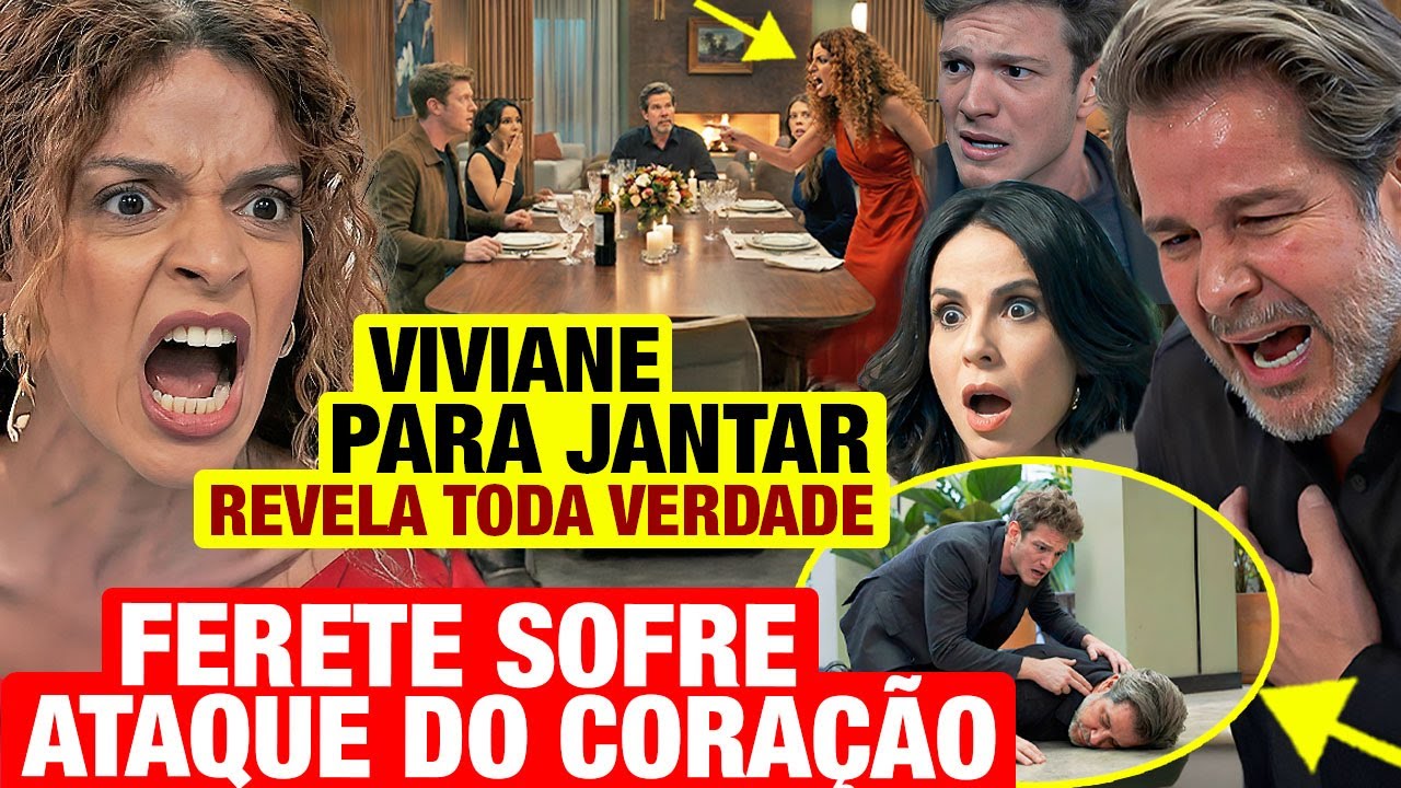 TRÊS GRAÇAS: TERÇA 20/01 - VIVIANE REVELA SEU SEGREDO NA FRENTE DE TODOS - RESUMO TRÊS GRAÇAS