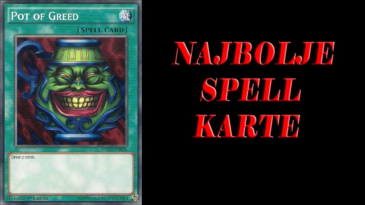 Yugioh TOP 10 Najboljih Spell Karata ikada