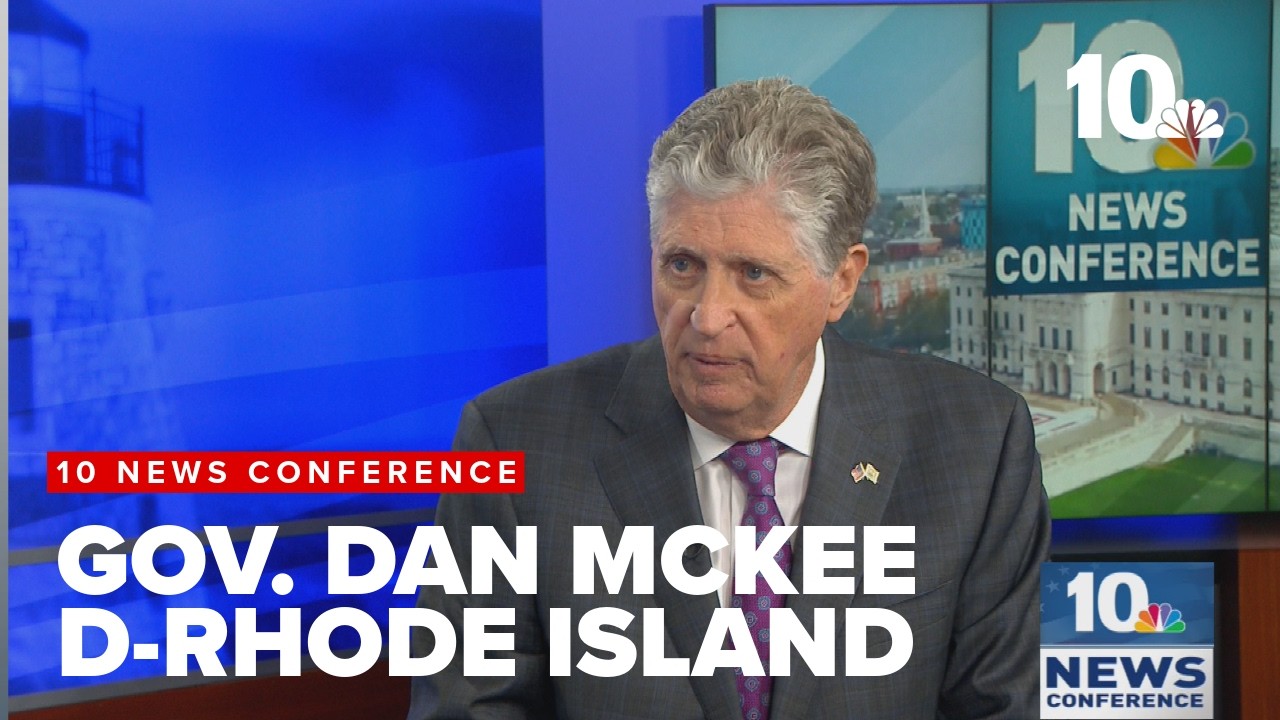 Rhode Island Gov. Dan McKee talks Washington Bridge, election