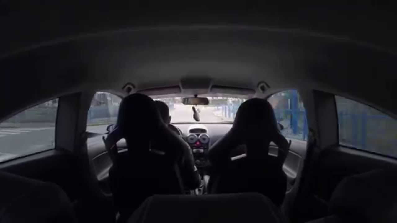 Opel corsa opc stage 3 gopro hero 3+
