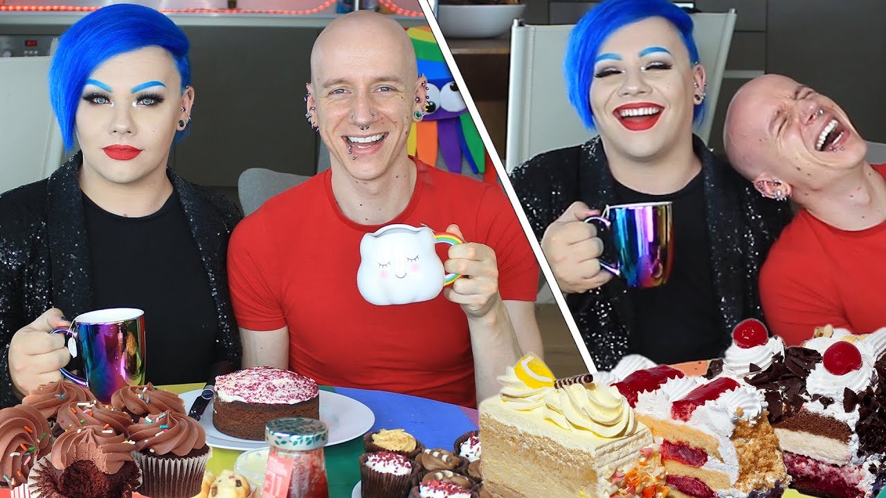 ShadeTea - High Tea Mukbang With Roly | Electra Snow