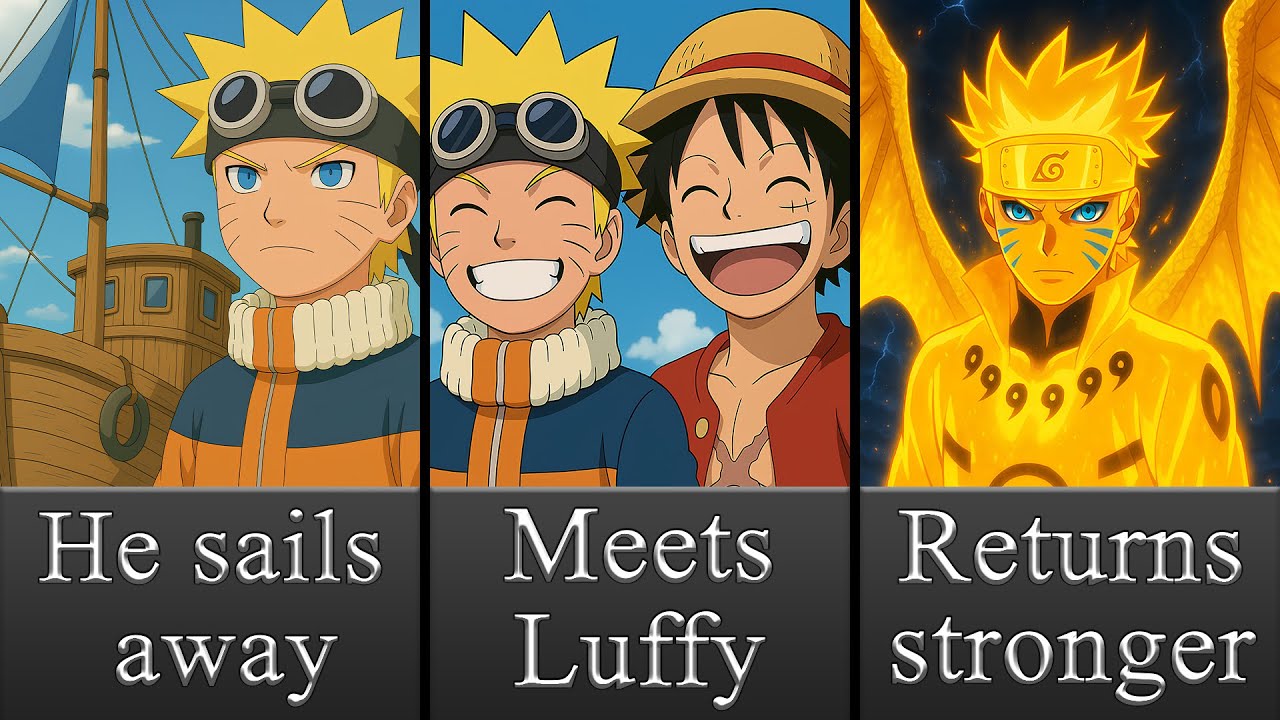 What if Naruto Left Konoha and Sailed Away to Find Adventure?