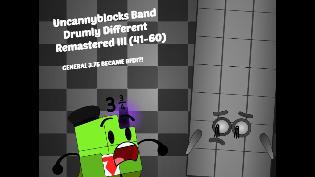 Uncannyblocks Band Drumly Different Remastered III (41-60) (Not made for Kids)