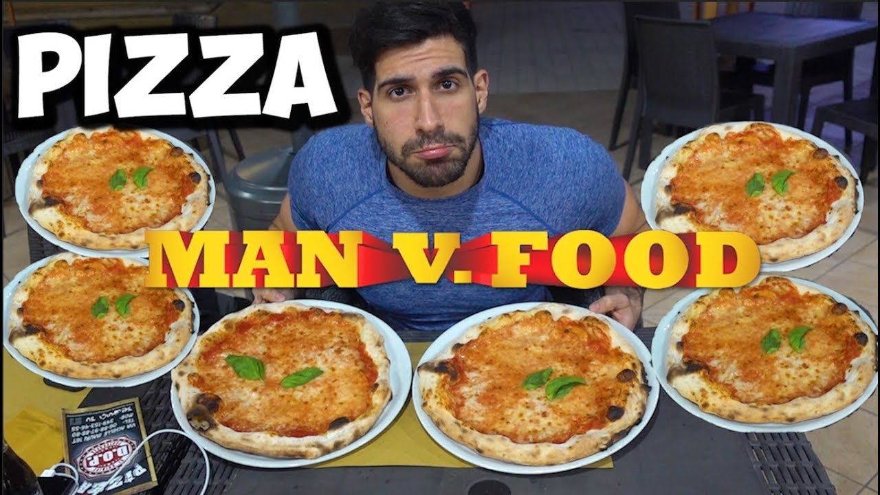 10+ PIZZA - Man Vs Food