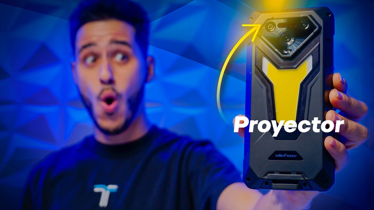 El Teléfono que TIENE PROYECTOR | Review ULEFONE ARMOR 34 PRO