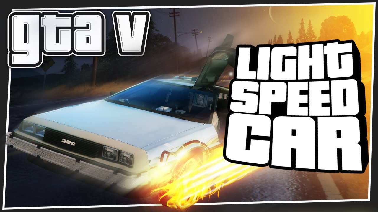 LIGHTSPEED CAR - GTA 5 Online (Cunning Stunts DLC)