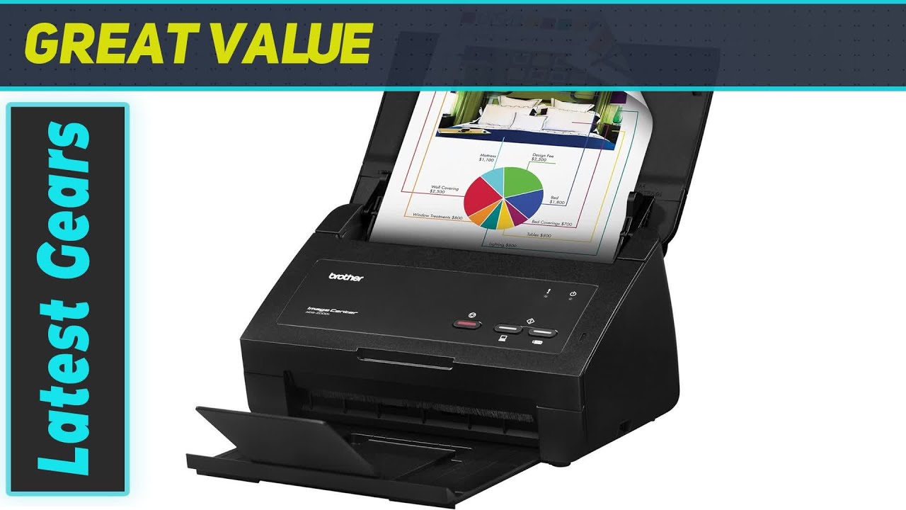 Brother ADS-2200 Desktop Scanner - The Ultimate Document Scanning Solution!