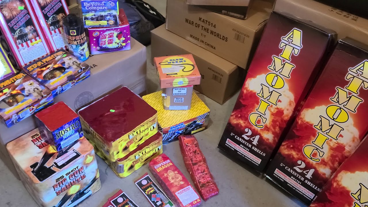 2021 Fireworks stash update