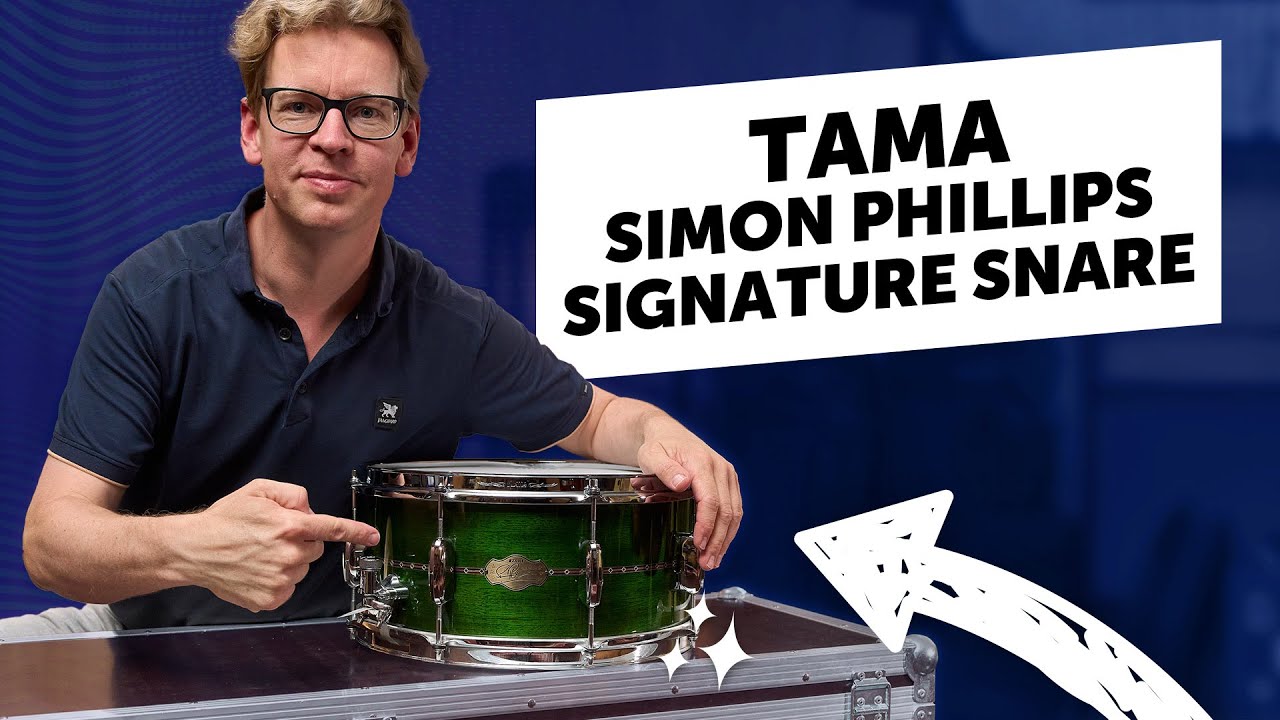 From Monarch to SP1465 – Tama’s New Simon Phillips Snare Reviewed | #TamaDrums