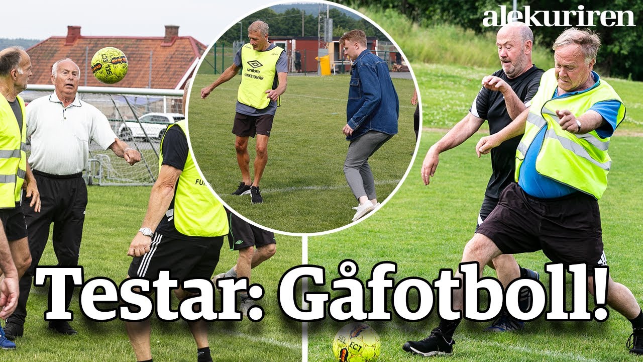 Vi testar: Gåfotboll