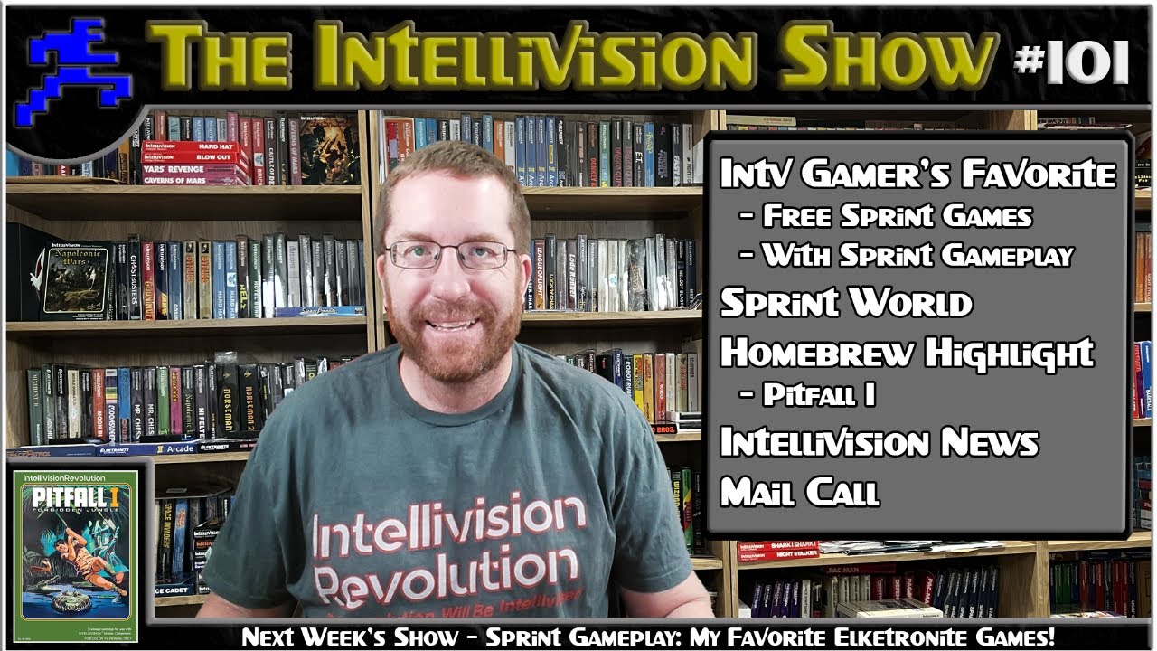 Intellivision Show #101: My Fav Free Sprint Games, Sprint World, News, Mail Call & More!