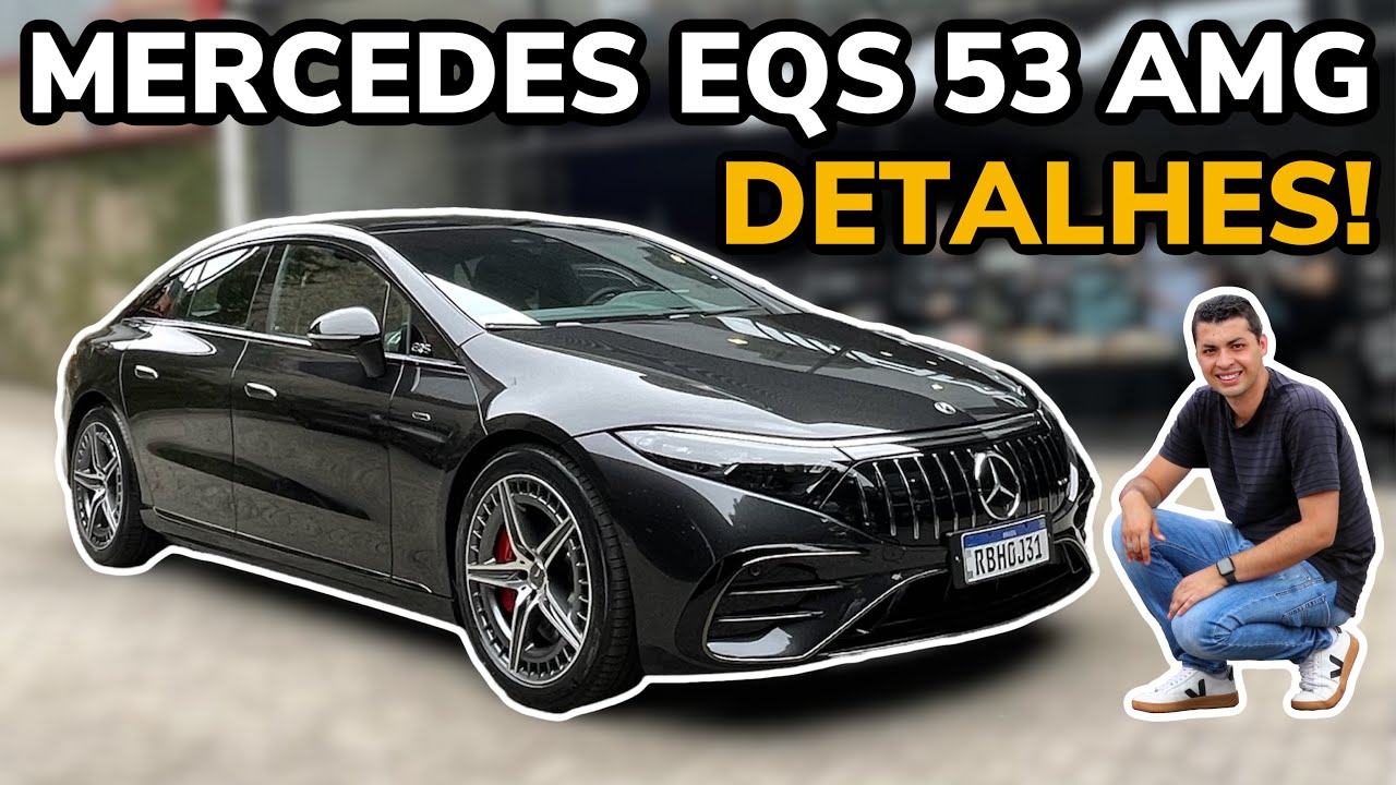 NOVO MERCEDES EQS 53 AMG EM DETALHES! O NOVO ESPORTIVO DE R$ 1 MILHÃO! - Falando de Carros