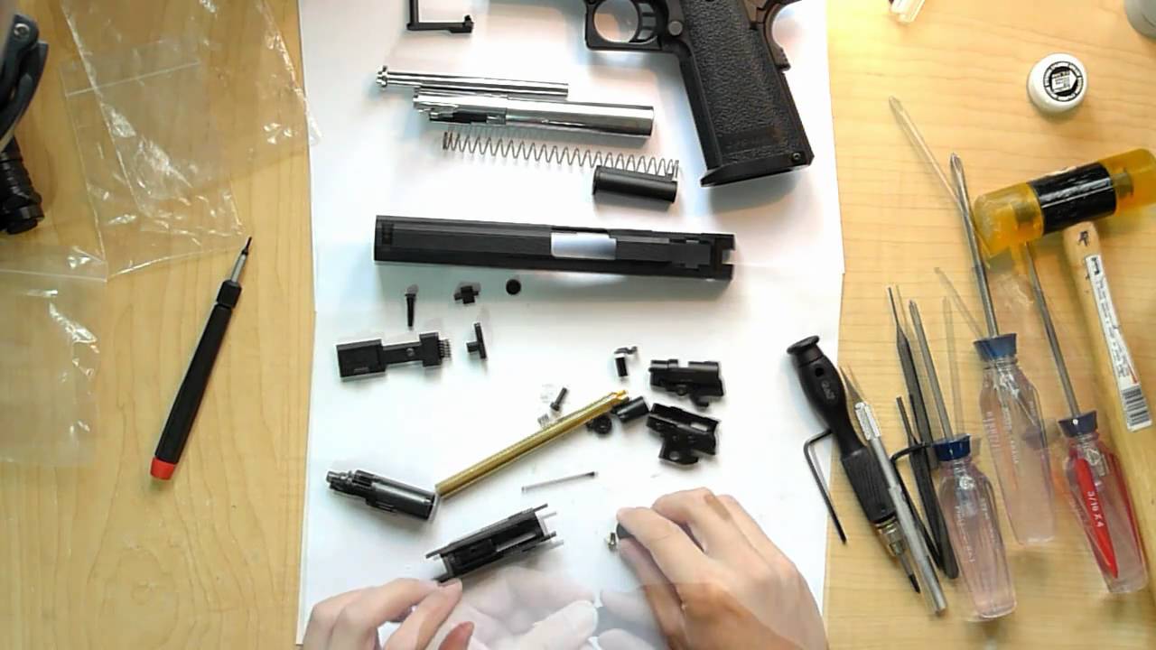 Tokyo Marui Hi-Capa Complete Disassembly