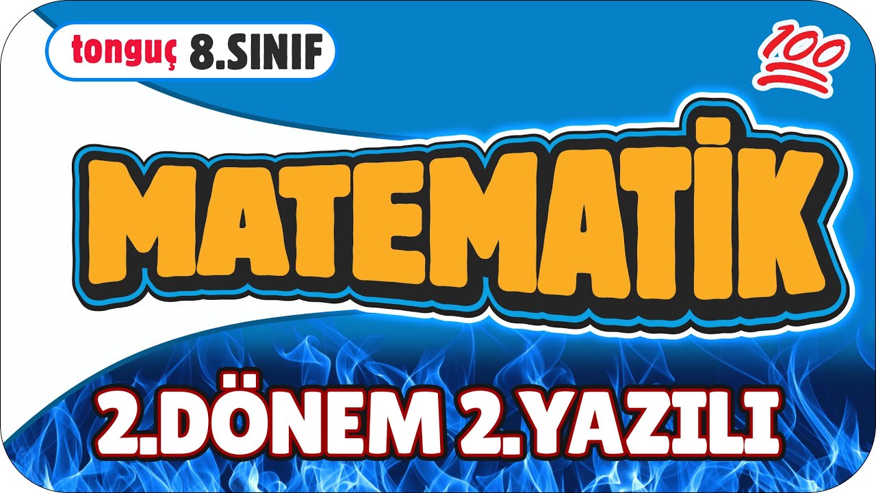 8.Sınıf Matematik 2.Dönem 2.Yazılıya Hazırlık 📑 #2025