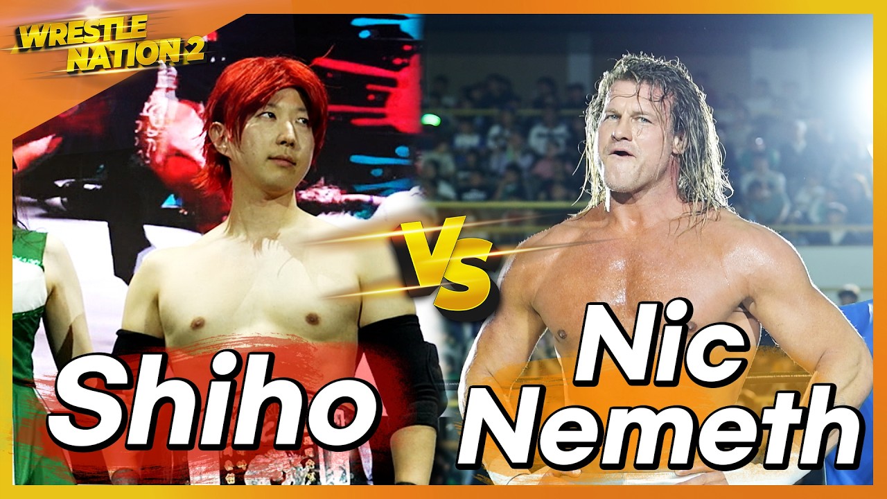 [WrestleNation2] 'Nic Nemeth' VS 'Shiho'(C) Korea Championship (English commentary ver.)