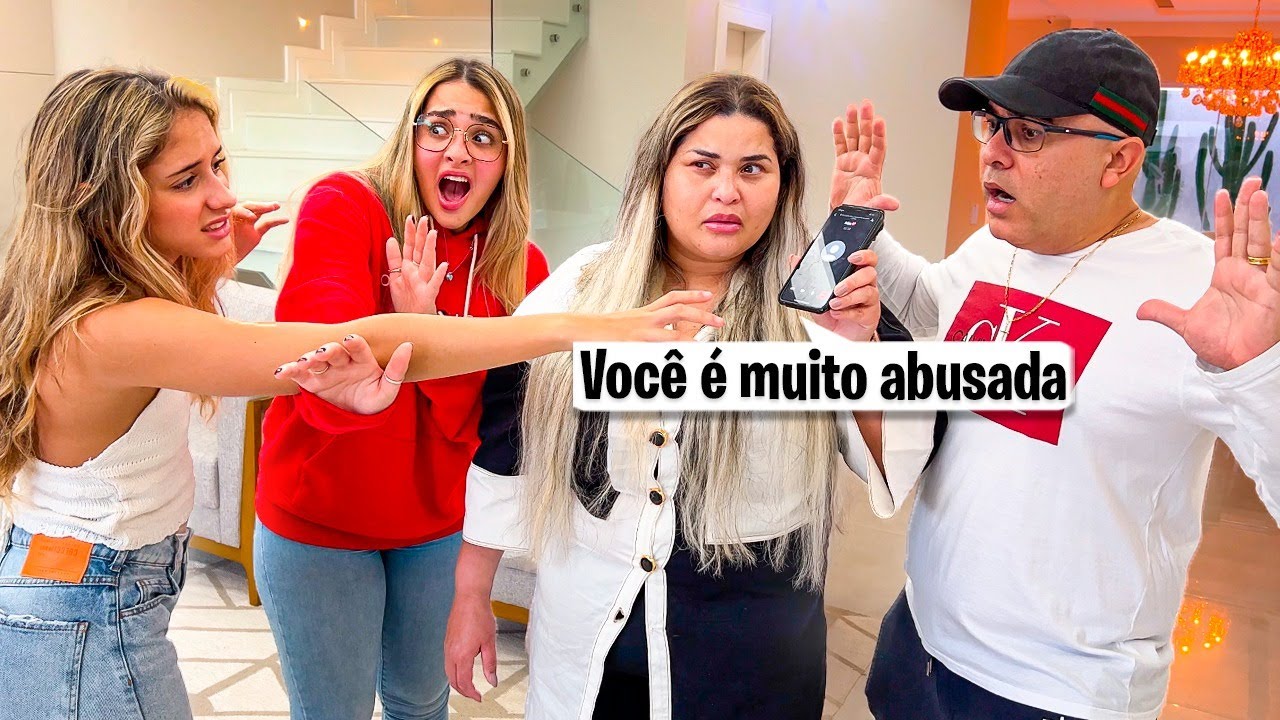 A VANESSA FEZ A ANA BRIGAR COM SUA MÃE PELO TELEFONE 😱😱😱
