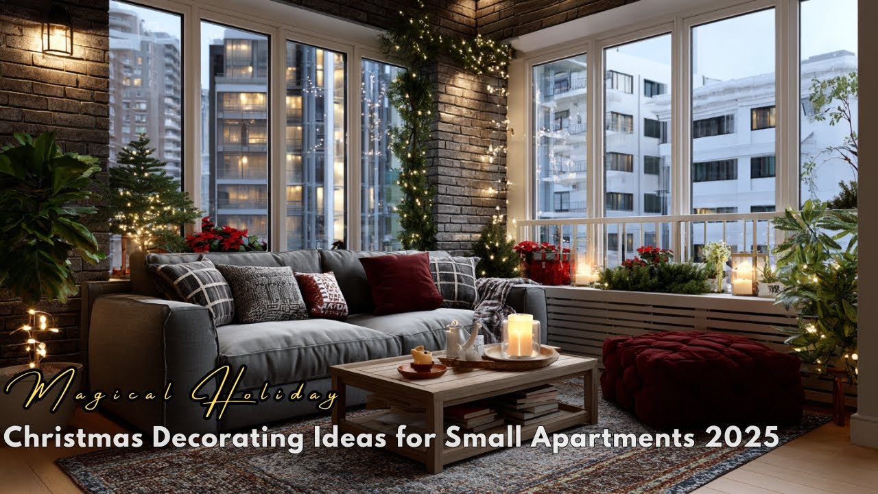 Christmas Decorating Ideas for Small Apartments 2025  Magical Holiday Style on a Budget!