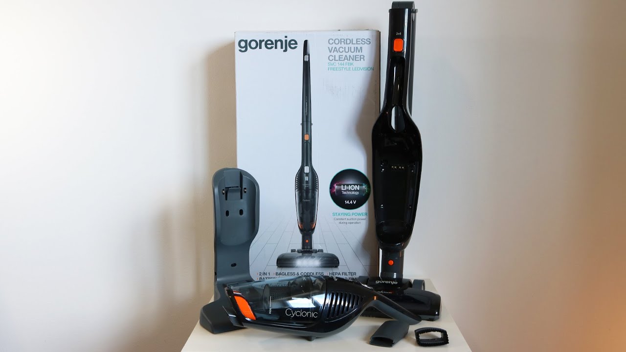 Gorenje SVC144FBK - Unboxing, Test & Cleaning