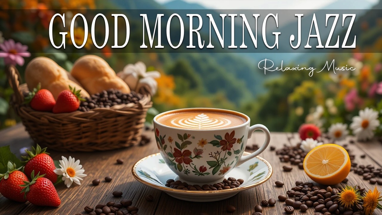 Good Morning Jazz ☕ Bossa Nova background for Studying, Working & Relaxing