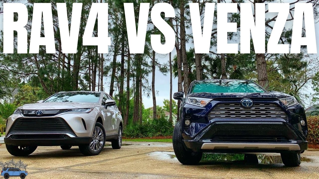 Rav4 XSE vs Venza XLE - Which Should You Buy?? Same MSRP.