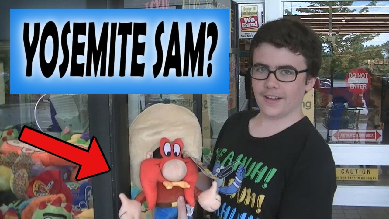 Winning on The Claw Machine- Claw Craziness!- Yosemite Sam Win? Radioactive Looney Tunes!