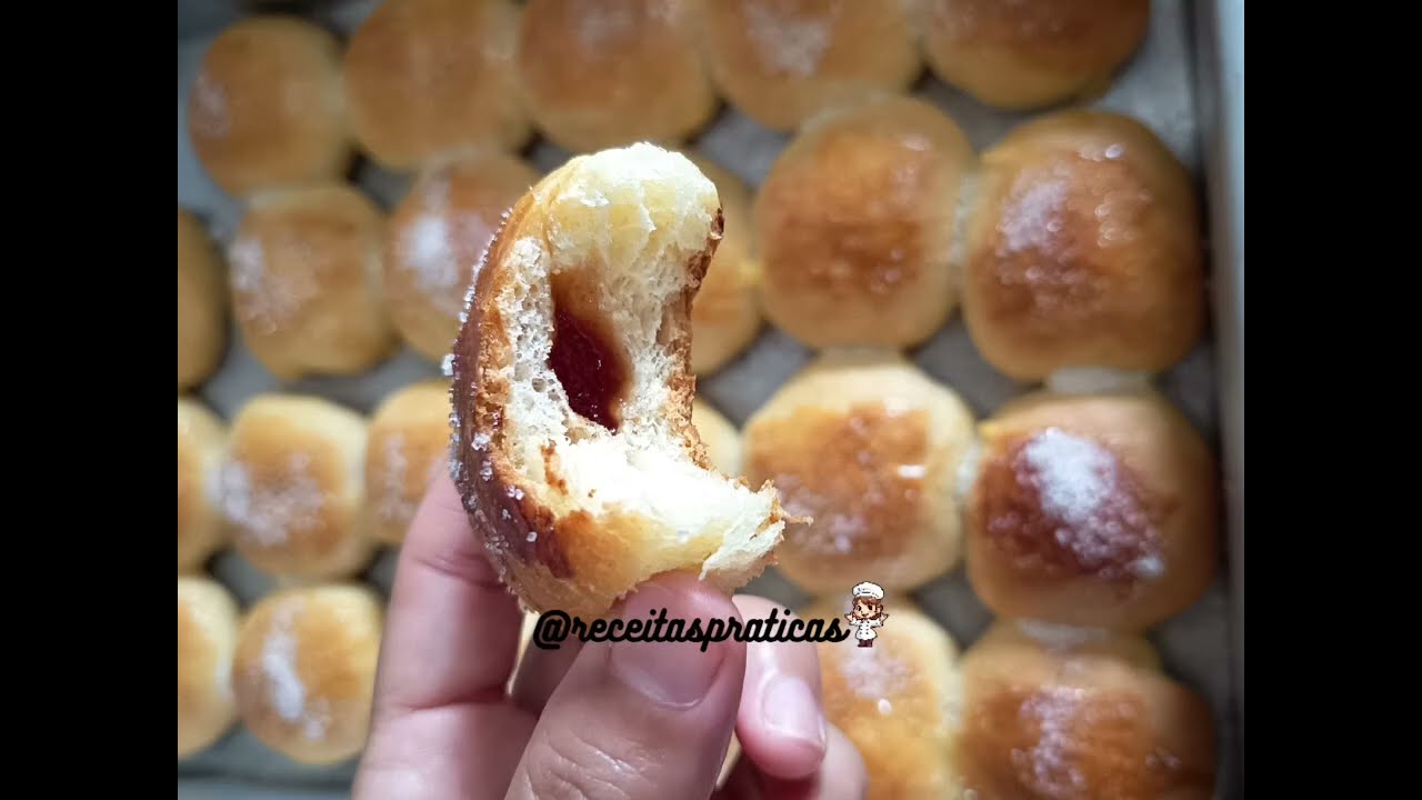 ​O Mini Sonho mais fácil do mundo! 🍩✨ SEM SOVAR e feito no liquidificador.