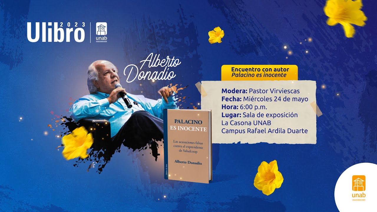 Encuentro con autor: Palacino es inocente, Invitado: Alberto Donadio