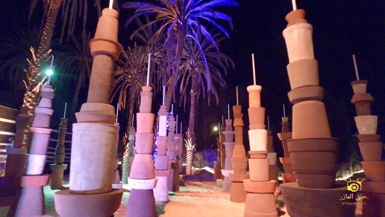 تصوير جوي ارضي 4k : مهرجان #شتاء_طنطورة - إبداع منفرد #العلا